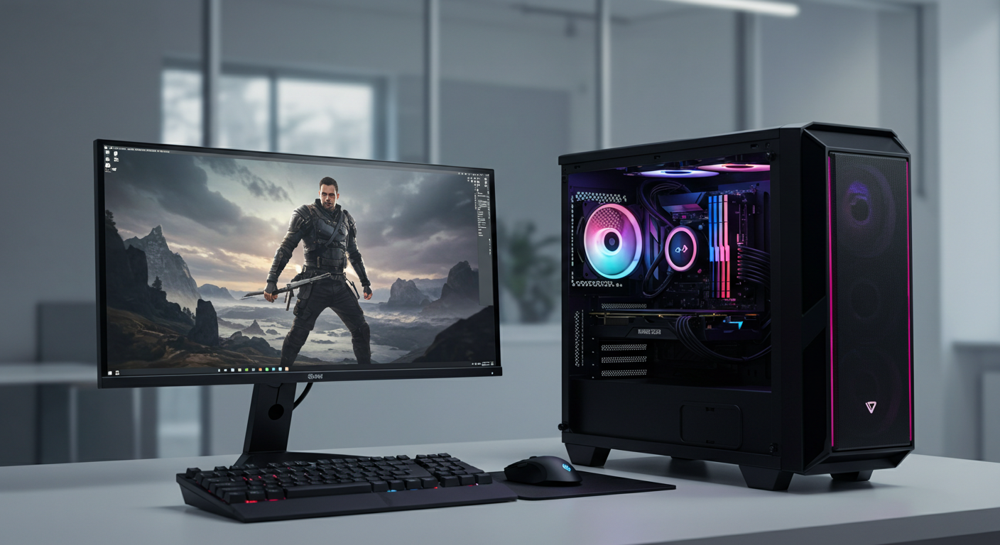 Komplett-PC -All-in-One für Gaming